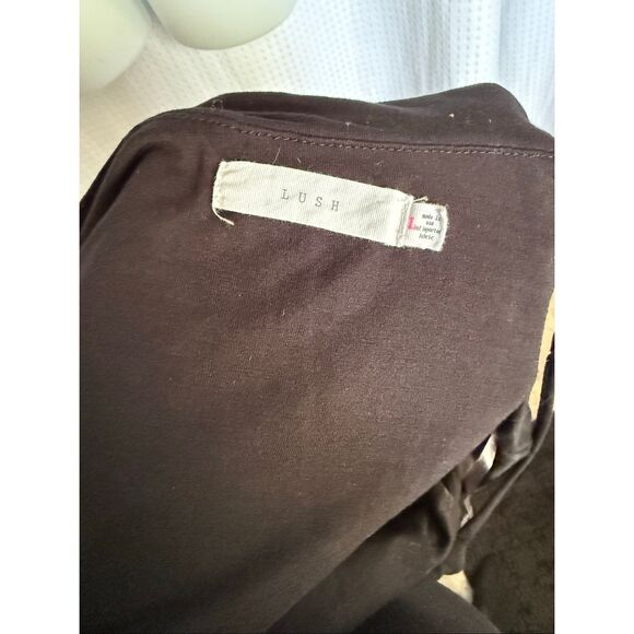 Lush Black Maxi Dress Women’s Reg Size L V729 - Picture 3 of 3